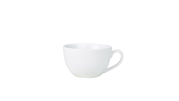 Genware Porcelain Bowl Shaped Cup 34cl/ 12oz