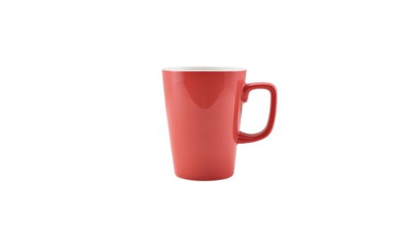 GenWare Porcelain Coral Latte Mug 34cl/ 12oz