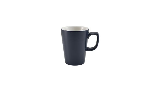 GenWare Porcelain Matt Blue Latte Mug 34cl/ 12oz