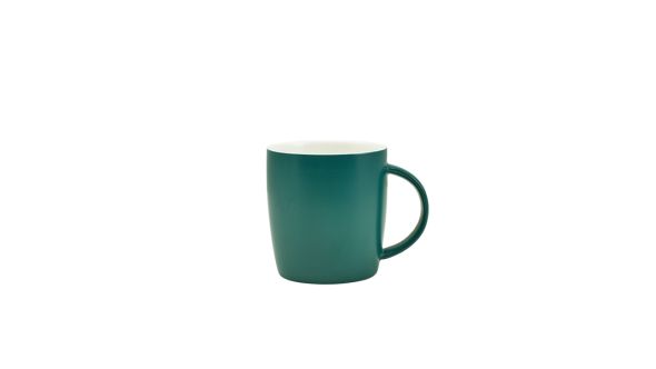 GenWare Porcelain Matt Teal Cosy Mug 35cl/ 12.3oz