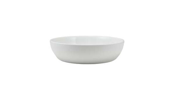 GenWare Porcelain Flat Curved Bowl 23cm/ 9"