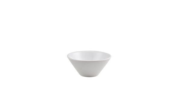 Genware Porcelain Low Conical Bowl 13.5cm/ 5.25"