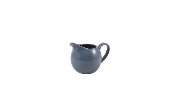 Genware Porcelain Grey Jug 14cl/ 5oz