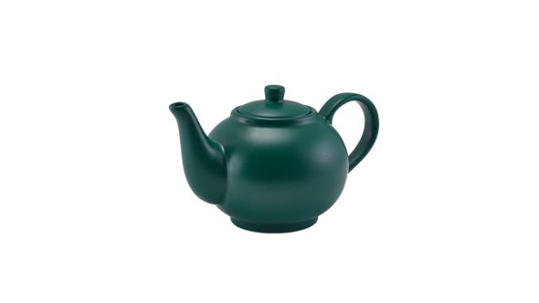 GenWare Porcelain Matt Teal Teapot 45cl/ 15.75oz