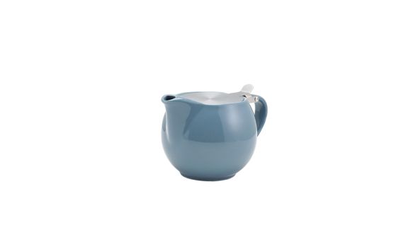 GenWare Porcelain Grey Teapot with St/ St Lid & Infuser 50cl/ 17.6oz