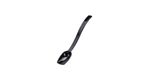 Salad Spoon Solid 1/2oz Black 8" Long