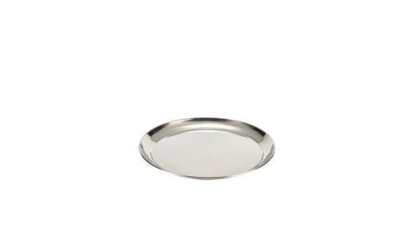 S/St. 14" Round Tray 350mm