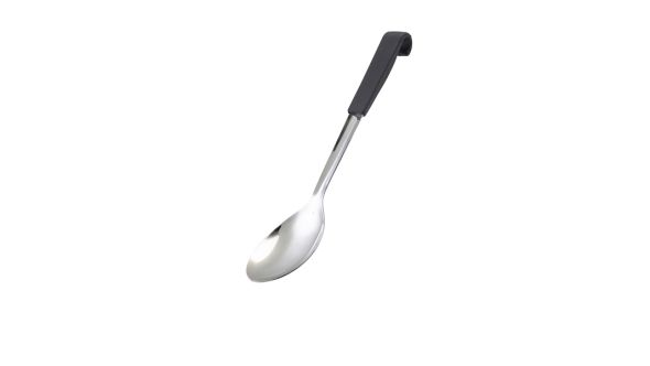 GenWare Black Handled Serving Spoon 34cm