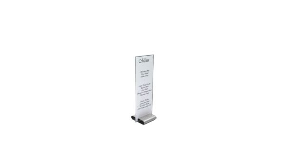 GenWare Stainless Steel Menu Stand