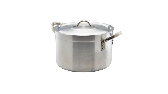Aluminium Stewpan With Lid 24.5Litre