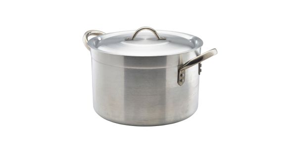 Aluminium Stewpan With Lid 34Litre