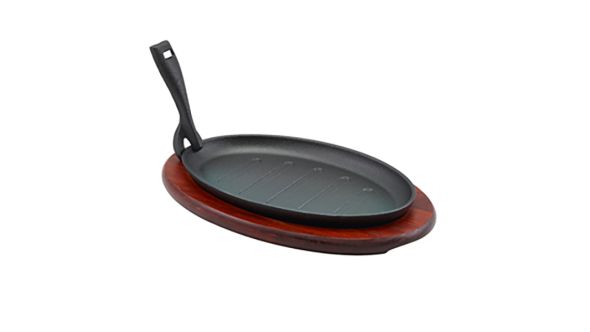 Sizzler Platter & Trivet Sizzler Length 11"