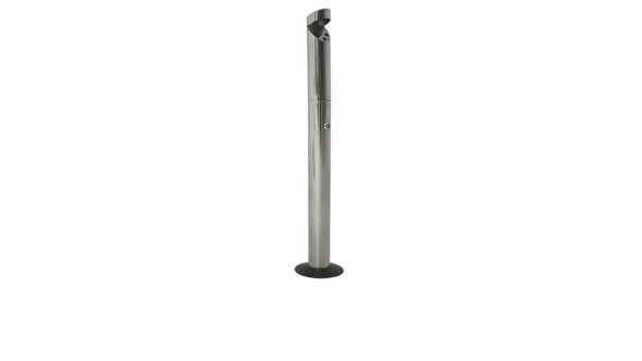 Genware Floor-Mounted St/St Smokers Pole 92cm