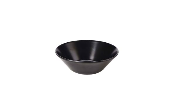 Luna Stoneware Black Serving Bowl 24 x 8cm/ 9.5 x 3.25"