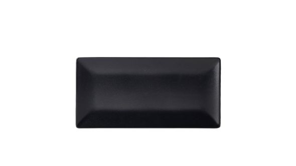 Luna Stoneware Black Rectangular Plate 30 x 15cm/ 12 x 6"