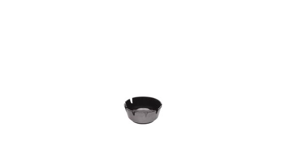 GenWare Melamine Black Ashtray