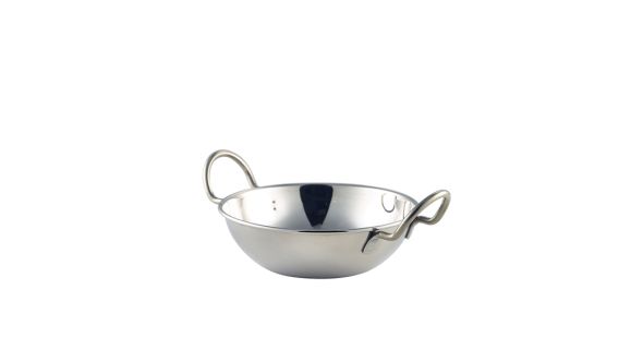 S/St. Balti Dish 15cm (6") With Handles
