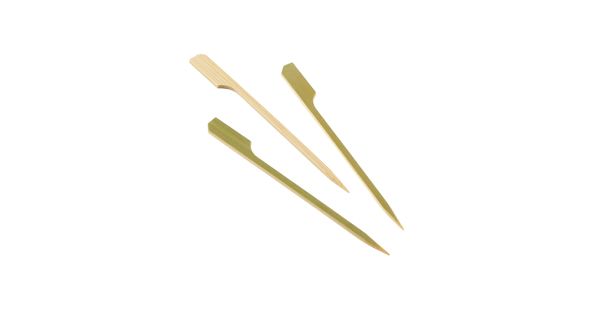 Bamboo Gun Shaped Paddle Skewers 12cm/ 4.75" (100pcs)