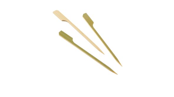 Bamboo Gun Shaped Paddle Skewers 21cm/ 8.25" (100pcs)