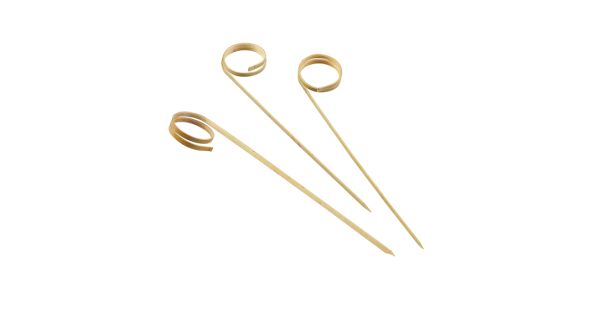 Bamboo Ring Skewers 12cm/ 4.75" (100pcs)
