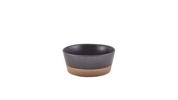 GenWare Kava Black Stoneware Bowl 15.5cm