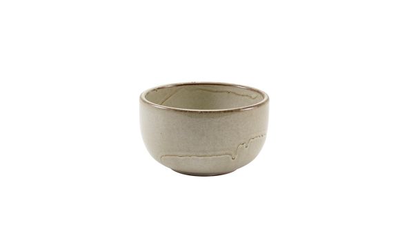 Terra Porcelain Grey Round Bowl 12.5cm