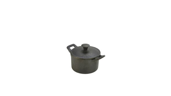 Mini Cast Iron Casserole Dish 10 x 6cm