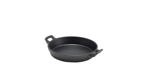Cast Iron Round Eared Dish 18 x 3.4cm
