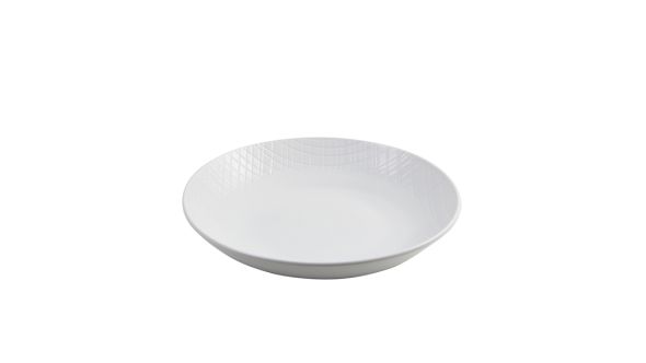 Incise Porcelain Lavara Coupe Bowl 23cm