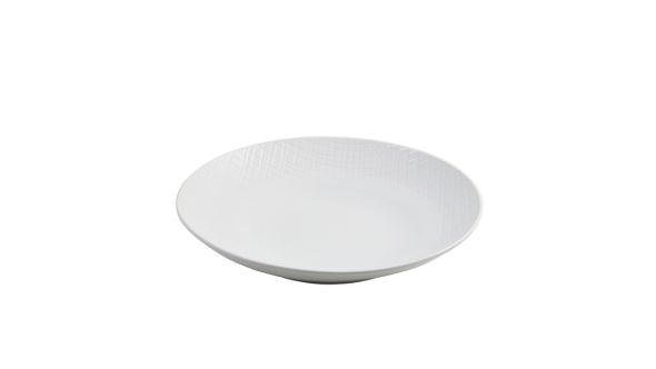 Incise Porcelain Lavara Coupe Bowl 25.5cm