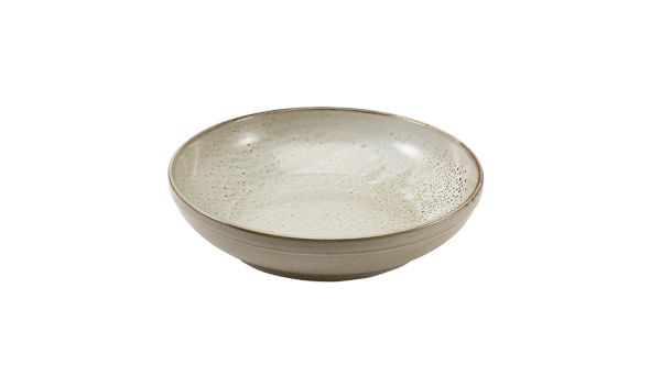 Terra Porcelain Grey Coupe Bowl 27.5cm
