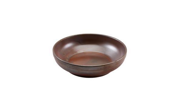 Terra Porcelain Rustic Copper Coupe Bowl 20cm
