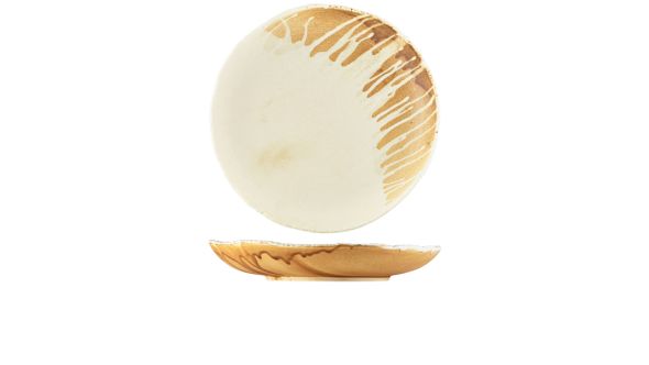 Roko Porcelain Sand Coupe Bowl 28cm