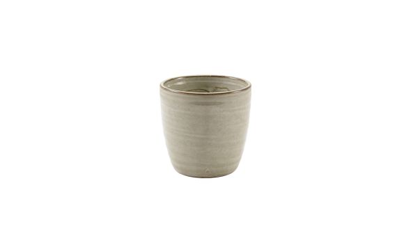 Terra Porcelain Grey Chip Cup 30cl/ 10.5oz