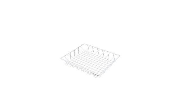 Chrome Display Basket 35X30X5cm