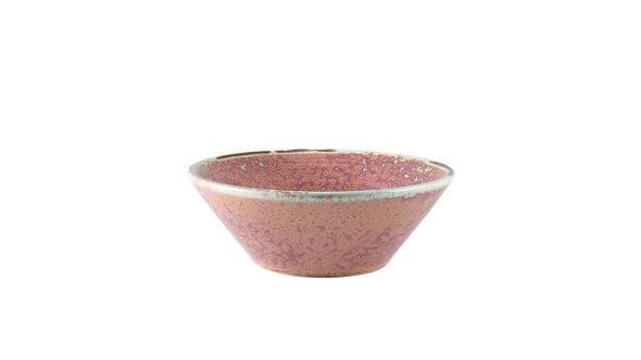 Terra Porcelain Rose Conical Bowl 14cm