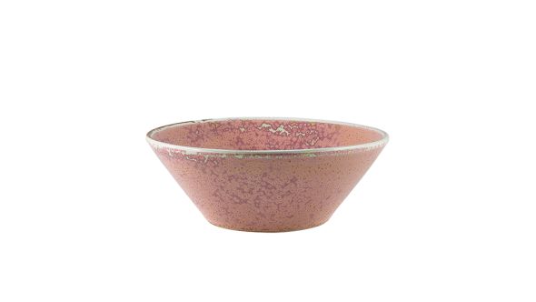 Terra Porcelain Rose Conical Bowl 16cm