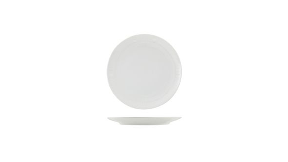 Incise Porcelain Solara Coupe Plate 23cm