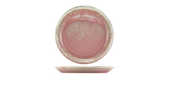 Terra Porcelain Rose Coupe Plate 27.5cm