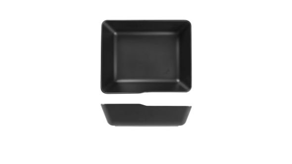 Black Copenhagen Melamine GN 1/2 Deep Dish 32.5 x 26.5 x 8cm