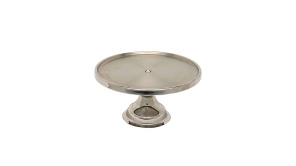 Genware S/St. Cake Stand 13"Dia.6.5" High