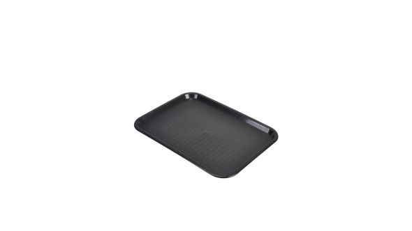Fast Food Tray Black Small