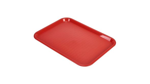 Fast Food Tray Red Medium