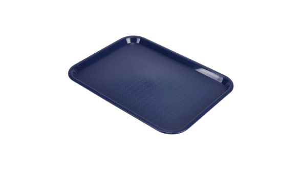 Fast Food Tray Blue Medium