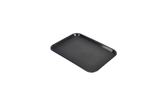 Fast Food Tray Black Large