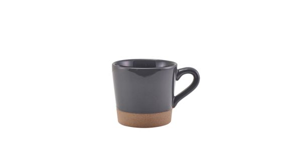 GenWare Kava Dark Grey Stoneware Coffee Cup 34cl/ 12oz