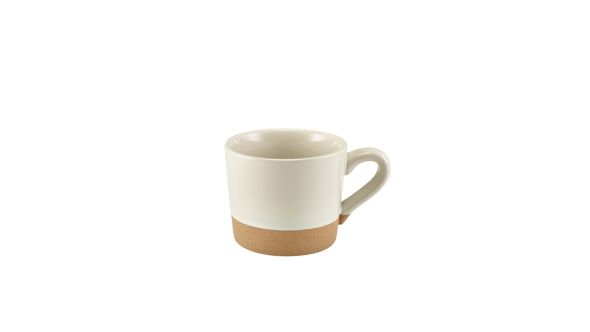 GenWare Kava White Stoneware Coffee Cup 28.5cl/ 10oz