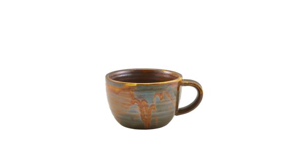 Terra Porcelain Rustic Copper Coffee Cup 22cl/ 7.75oz