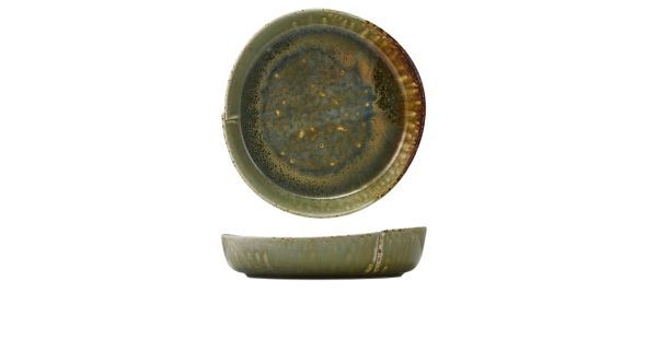 Kozo Porcelain Midori Deep Plate 23cm