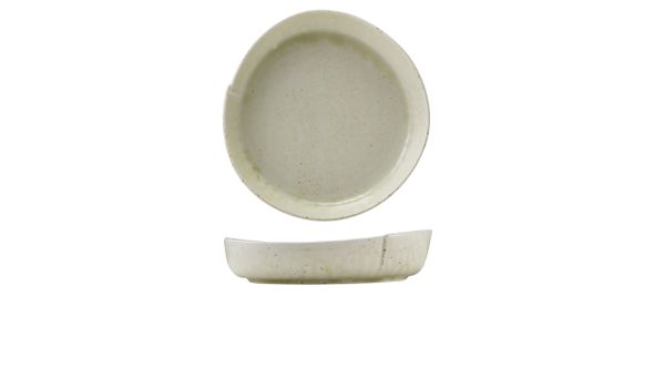 Kozo Porcelain Shiro Deep Plate 23cm